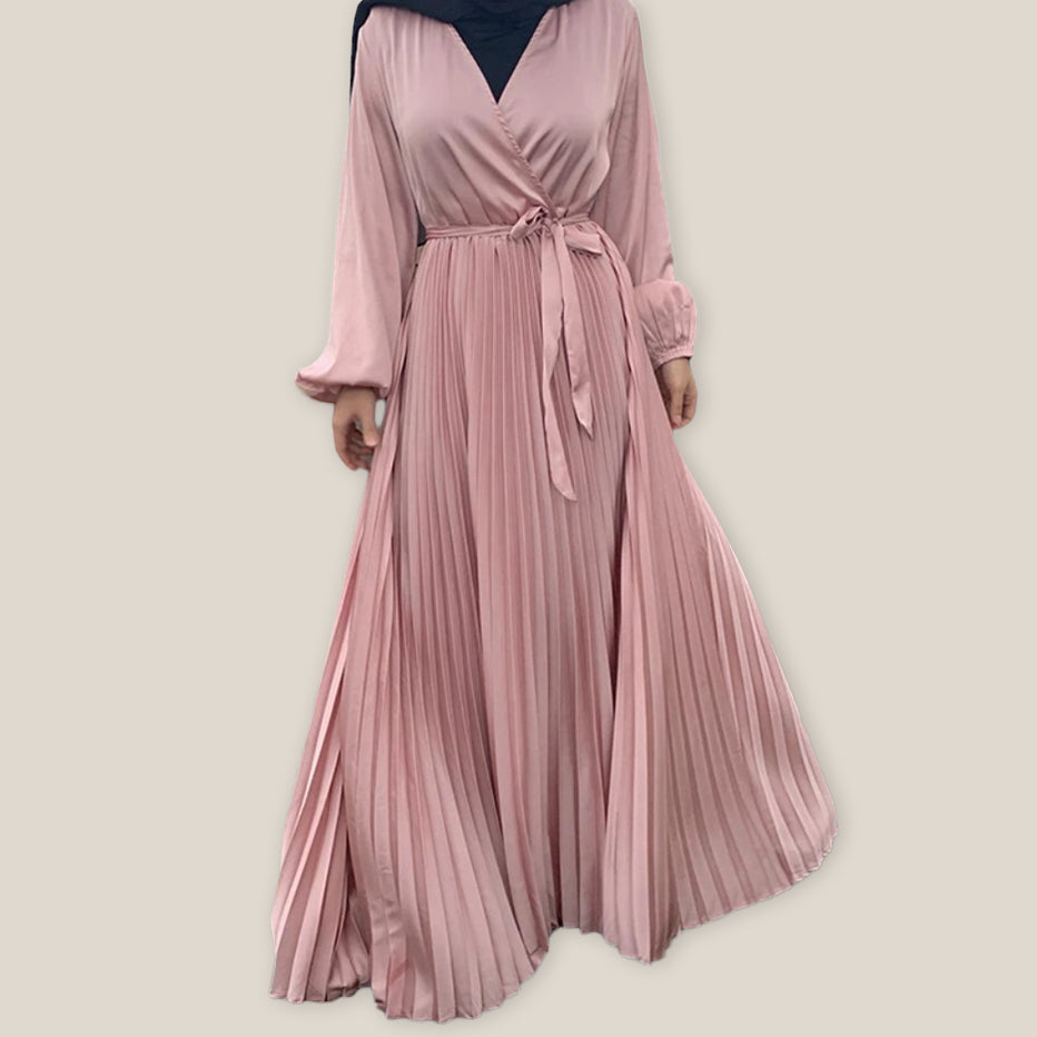 Lena Pleated Dress