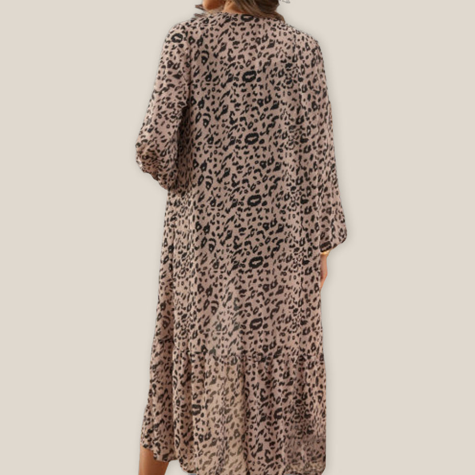 Leopard Print Kimono