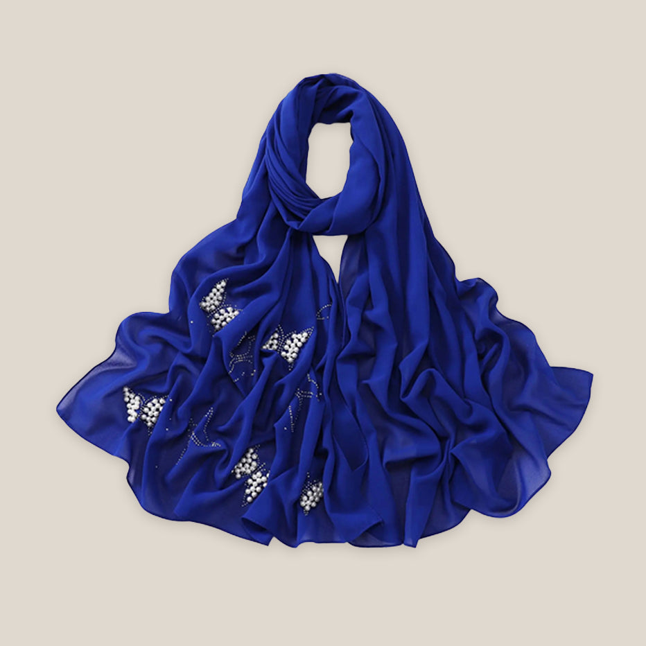 Pearl Butterfly Hijab