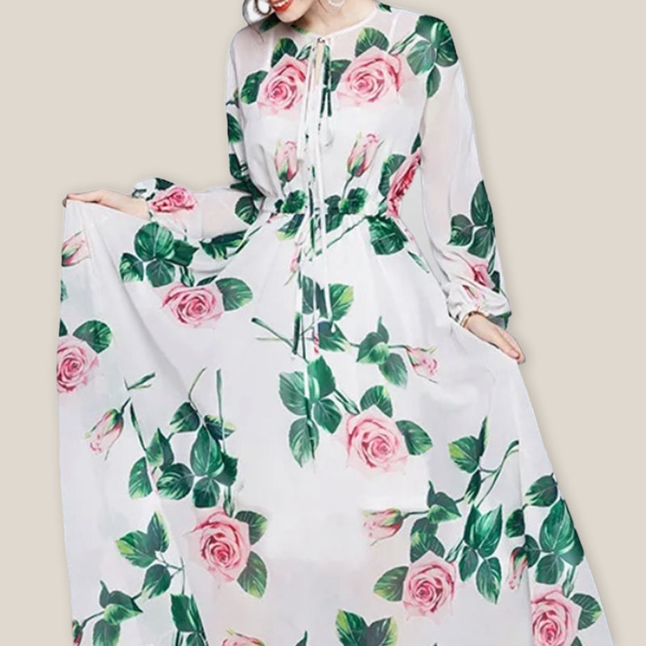 Hiba Floral Dress