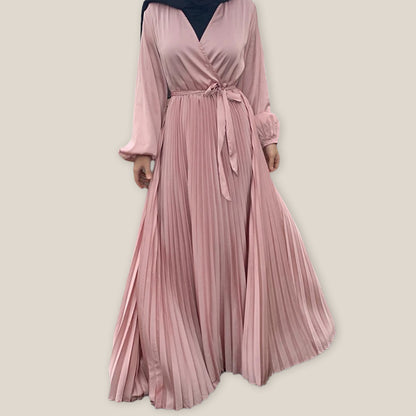 Lena Pleated Dress