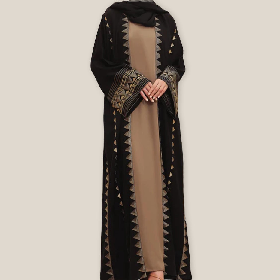 Nehan Embroidery Abaya