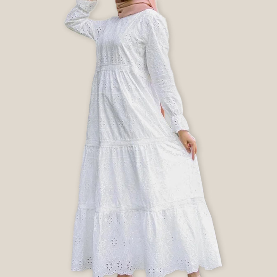 Refa Cotton Lace Dress